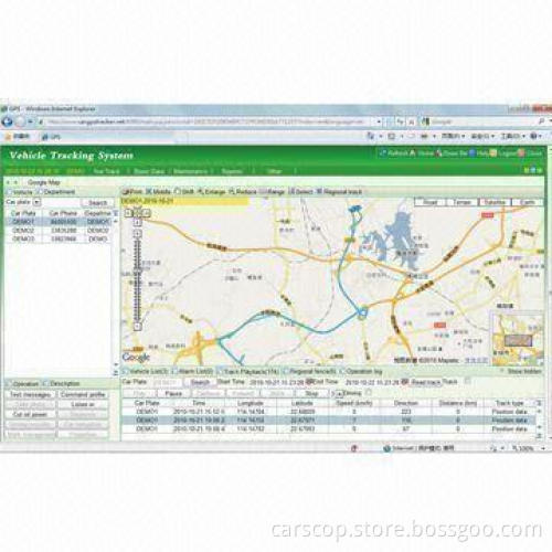 Web Based Real Time GPS Tracking Platform without Service Charge and Free Online Google Map
